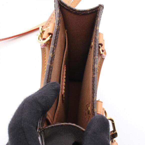 LOUIS VUITTON Brown Monogram Leather Bag - Picture 3 of 7